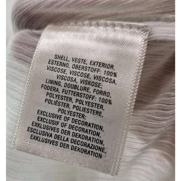 Anthropologie Shirt Womens Small 4 White Red Peasant Embroidered Adena Flared - Picture 11 of 12